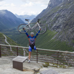 Trollstigen in bicicletta