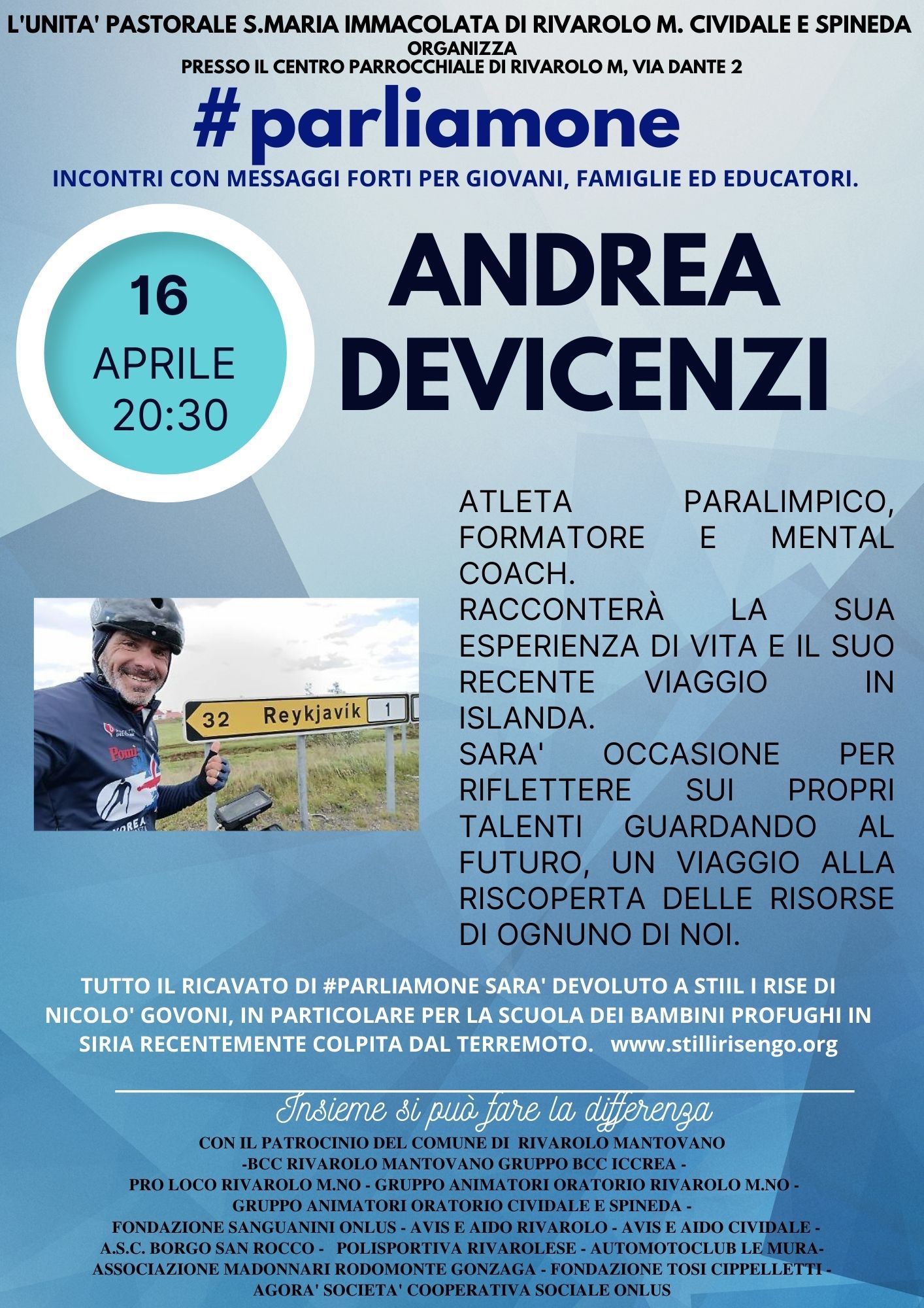 Andrea Devicenzi Rivarolo Mantovano #parliamone
