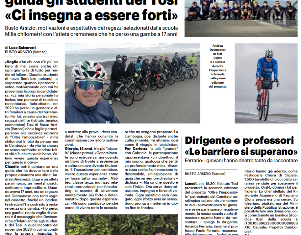 Il Giorno Andrea Devicenzi