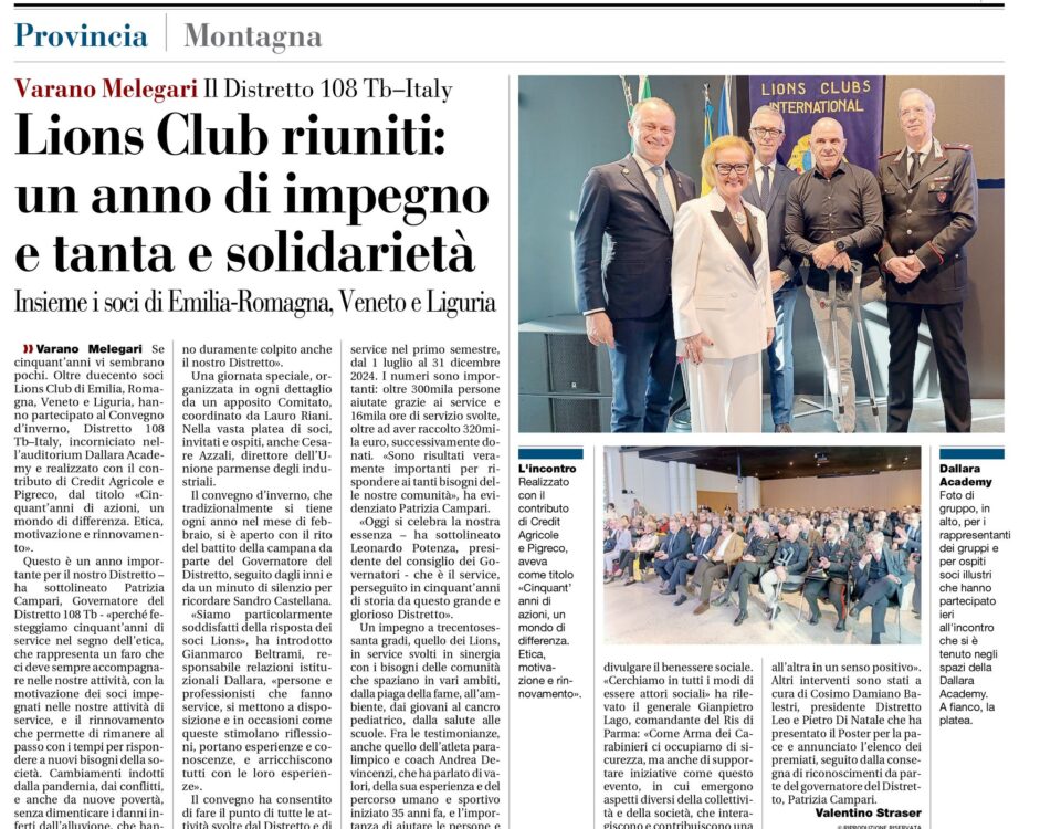 Andrea Devicenzi Gazzetta di Parma