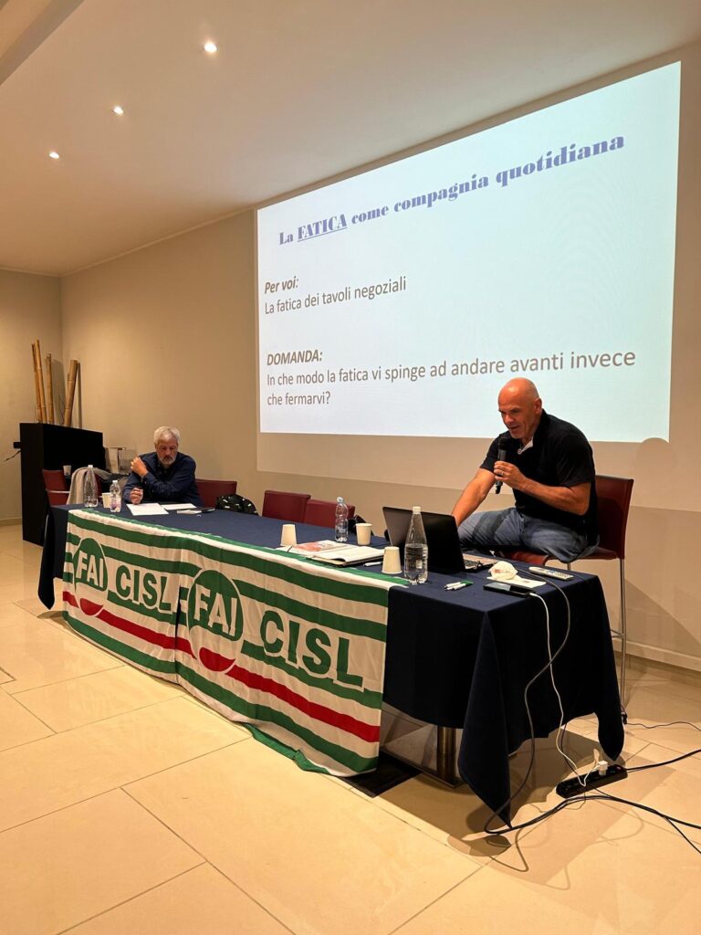 Andrea Devicenzi FAI CISL